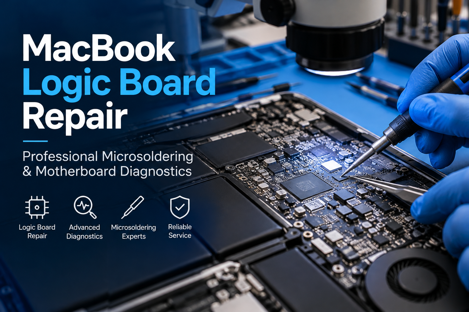 MacBook Logic Board Repair Workshop Stroudtech