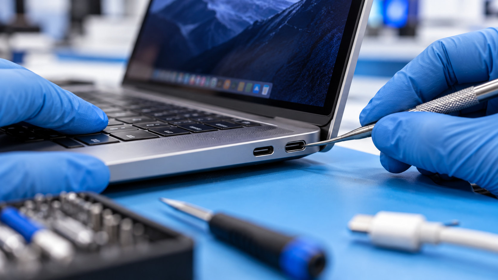 Precision Laptop Port Repair Stroudtech barrie